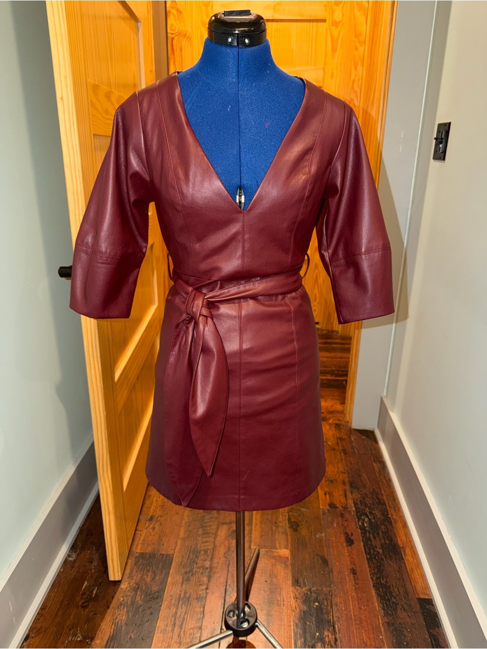 MINKPINK faux leather dress